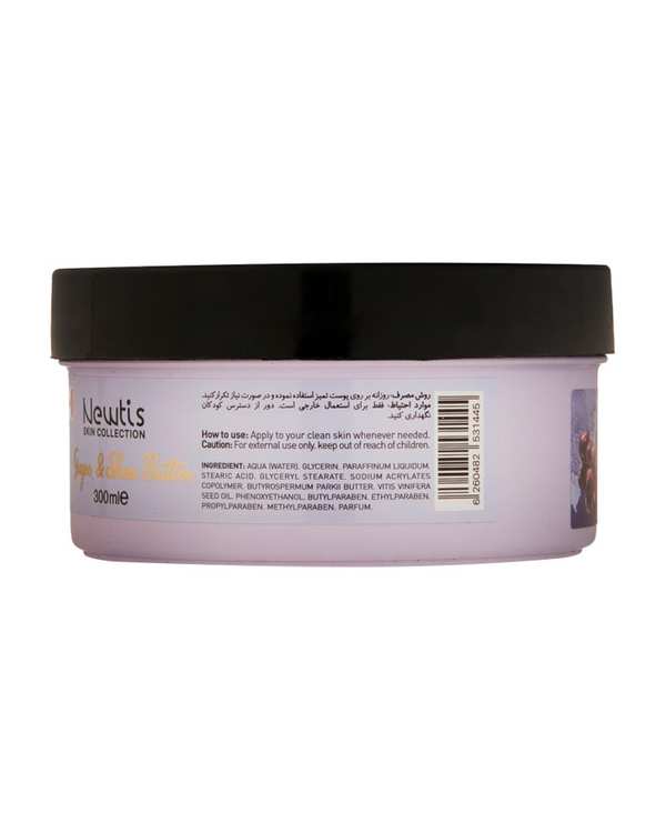 کرم مرطوب کننده دست و صورت نیوتیس Newtis مدل Grape & Shea Butter حجم 300ml - تصویر 3