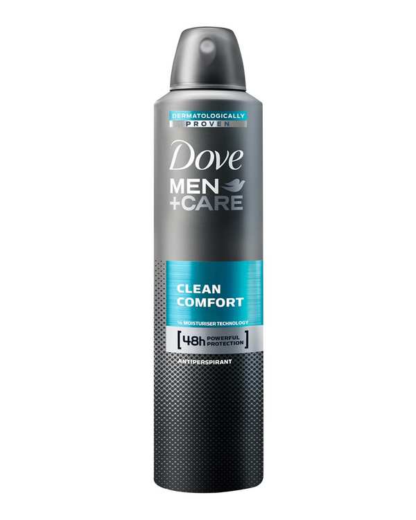 اسپری ضد تعریق مردانه داو Dove مدل Clean comfort حجم 200 میلی لیتر