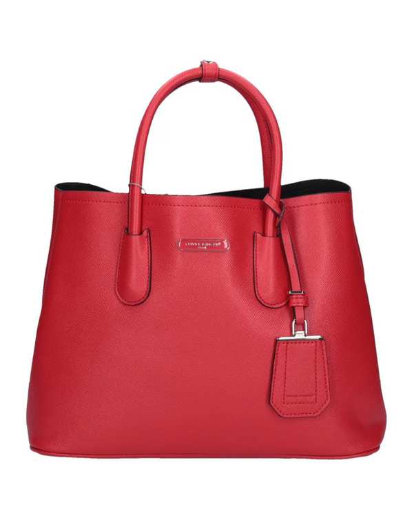 کیف زنانه دستی قرمز دیوید جونز David Jones مدل cm6095     ?>