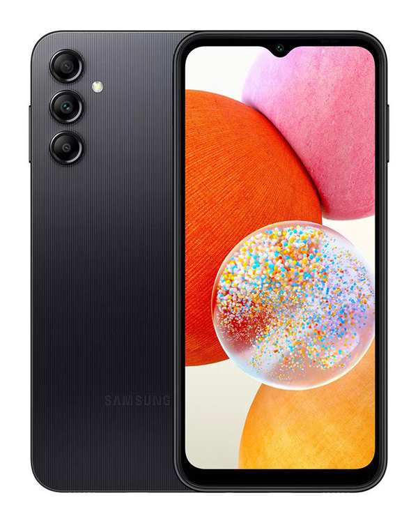 گوشی موبایل سامسونگ مدل Galaxy A14 دو سیم کارت ظرفیت 128 گیگابایت و رم 4 گیگابایت مشکی