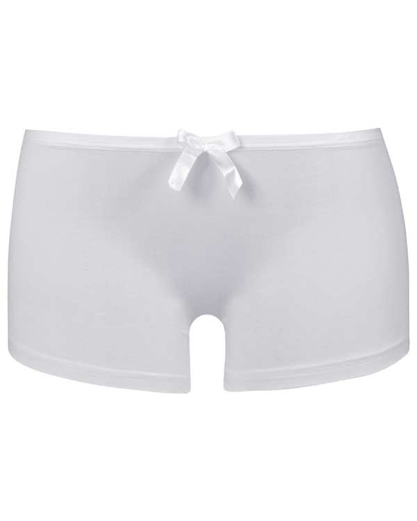 شورت زنانه ماییلدا مدل پادار کد 3914 رنگ سفید