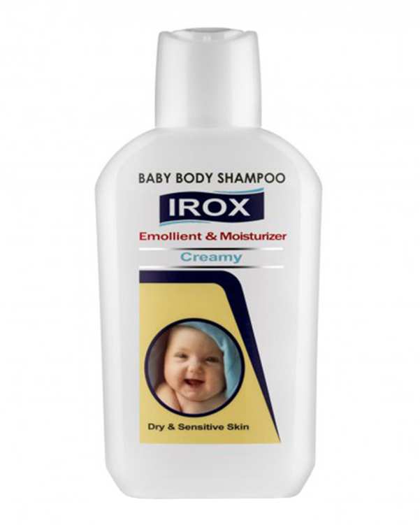شامپو بدن کودک کرمی ایروکس Irox مدل Emollient And Moisturizer حجم 200ml
