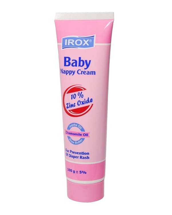 کرم محافظ پای بچه ایروکس Irox مدل Nappy Cream حاوی 10% زینک اکساید 100ml