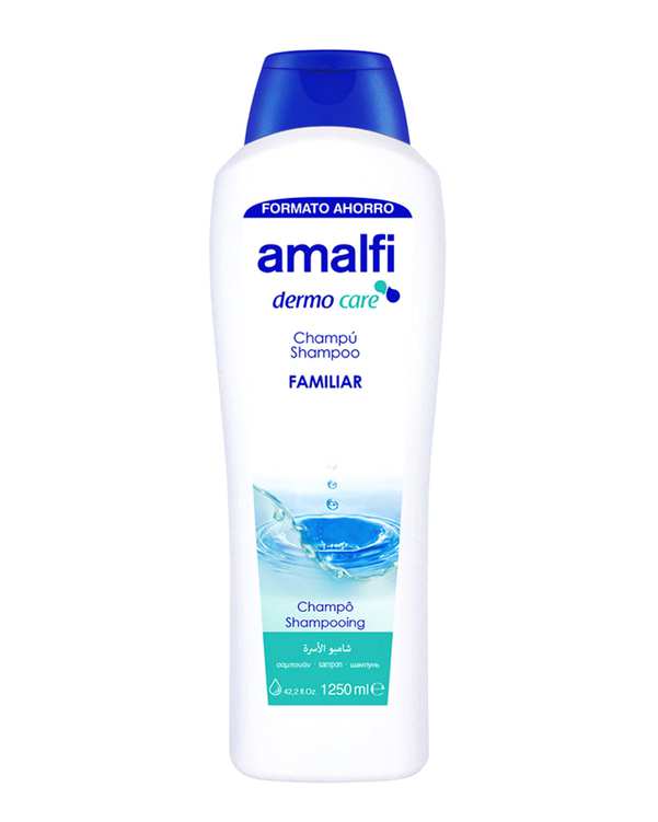شامپو مو تقویت کننده آمالفی Amalfi مدل آبرسان مناسب موهای خشک و آسیب دیده 1250ml