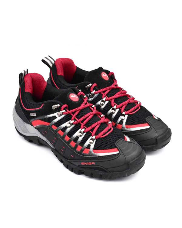 کفش مردانه ورزشی مشکی قرمز پاما Pama مدل آناتولی DA127