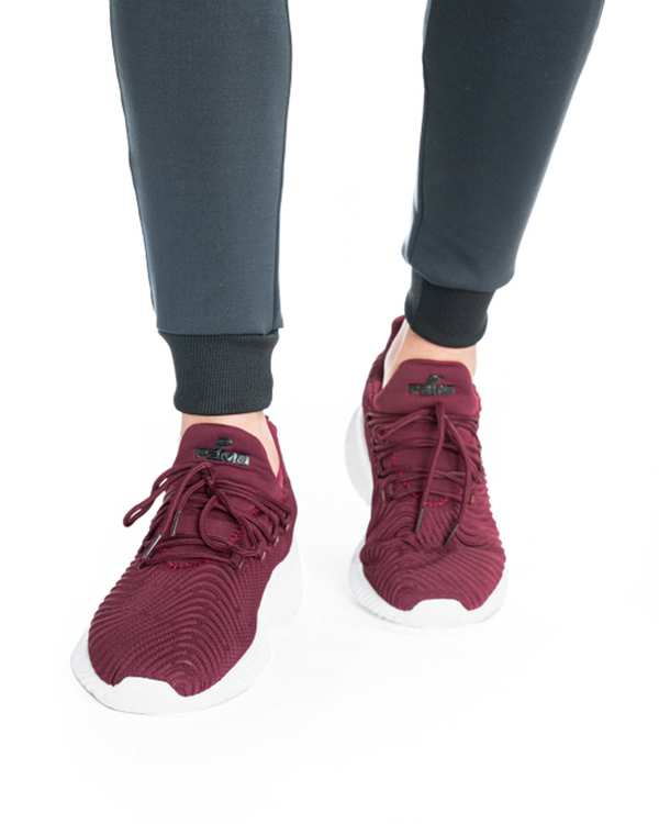 کفش مردانه ورزشی زرشکی پاما Pama مدل D1919 - تصویر 8
