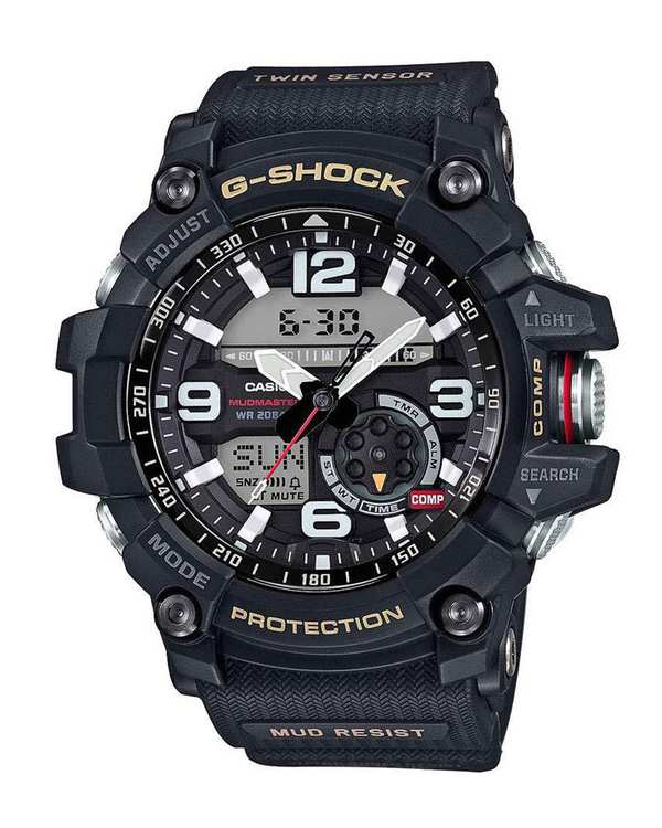 ساعت مچی مردانه عقربه ای و دیجیتال کاسیو Casio مدل GG-1000-1A