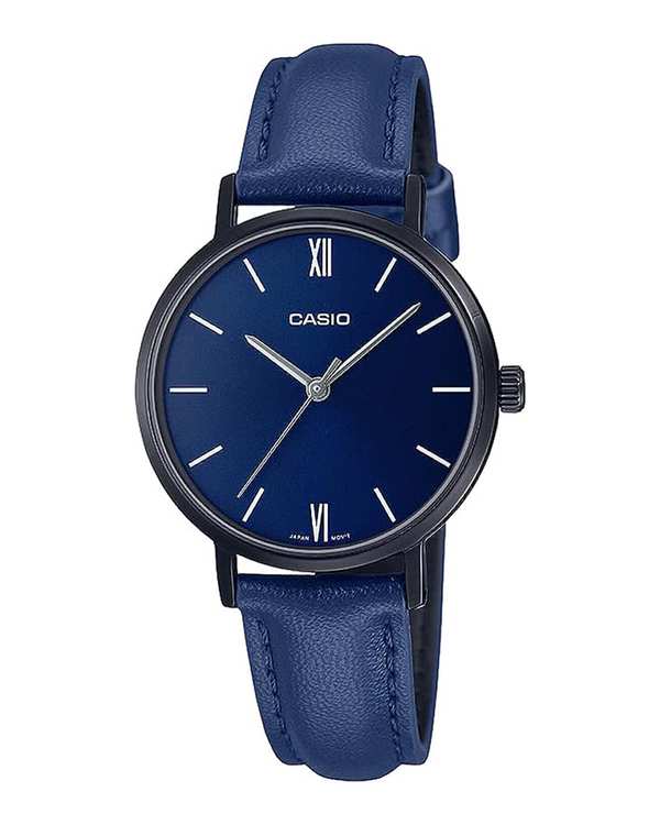 ساعت مچی زنانه عقربه ای کاسیو Casio مدل LTP-VT02BL-2AUDF