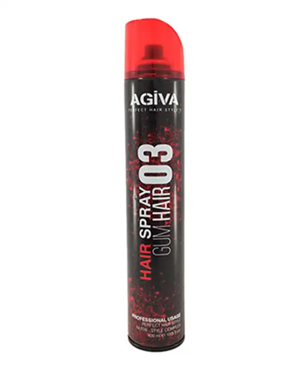 اسپری حالت دهنده مو آگیوا Agiva مدل Gum Hair 03 حجم 400ml