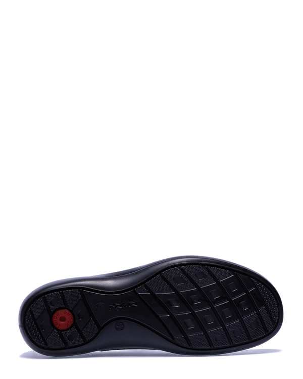 کفش چرم مردانه کژوال مشکی پاما Pama مدل K0028 - تصویر 5