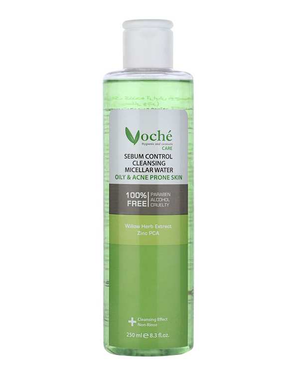 میسلار واتر صورت و چشم وچه مناسب پوست چرب و مستعد آکنه 250ml