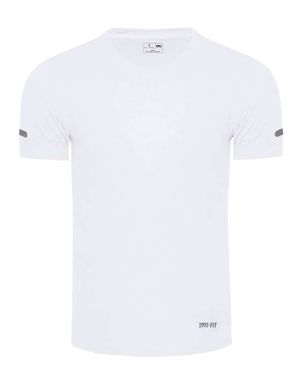 تی شرت مردانه ورزشی سفید 1991 اس دبلیو مدل TS1962 W
