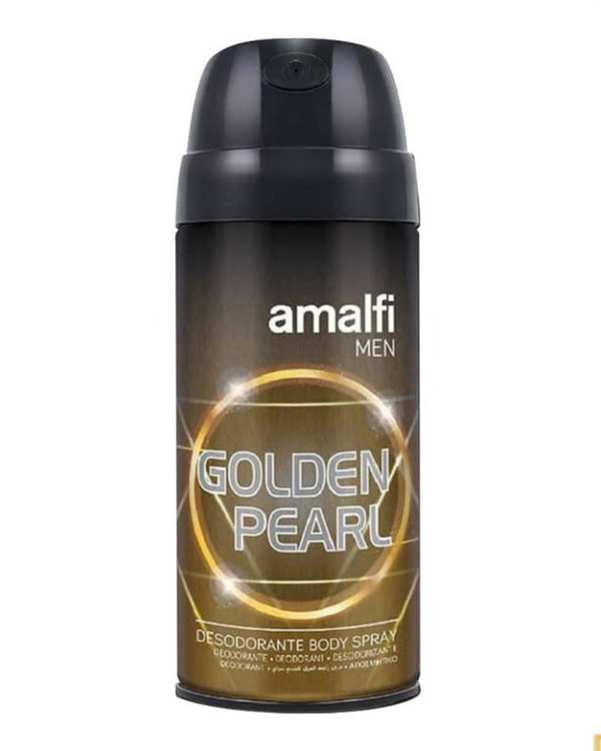 اسپری بدن مردانه آمالفی Amalfi مدل Golden Pearl حجم 150ml