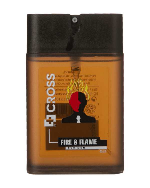عطر جیبی مردانه کراس Cross مدل Fire and Flame حجم 45ml