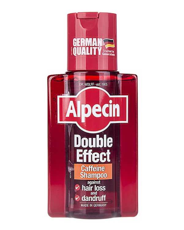 شامپو ضد شوره و تقویت کننده مو آلپسین Alpecin مدل Double Effect Caffeine حجم 200ml_1