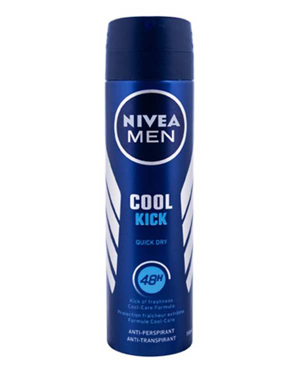 اسپری ضد تعریق مردانه نیوآ Nivea مدل Cool Kick حجم 150ml