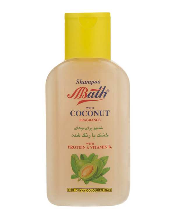 شامپو مو بس Bath مدل Coconut مناسب موهای خشک و رنگ شده 280ml