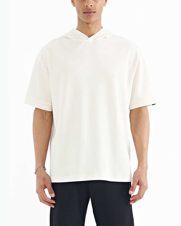 تی شرت مردانه ورزشی اور سایز کلاهدار سفید 1991 اس دبلیو مدل TS1966 W ?>