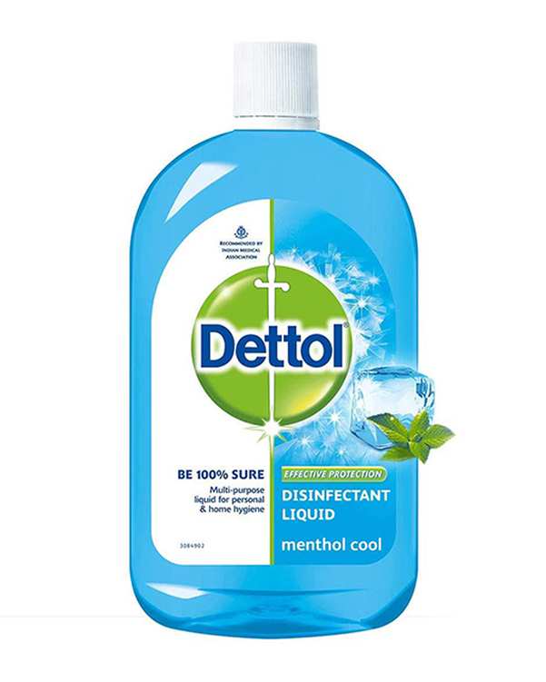 محلول ضد عفونی کننده سطوح دتول Dettol مدل Menthol Cool حجم 500ml