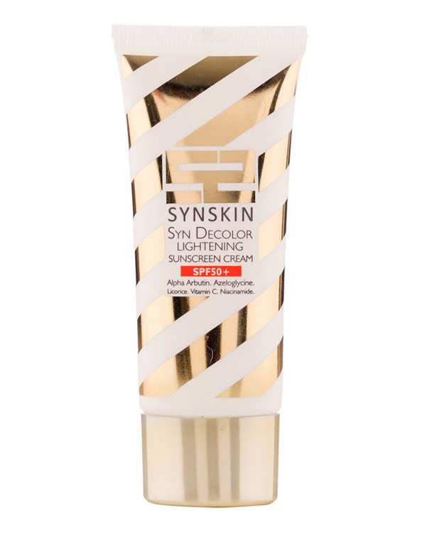 ژل کرم ضد آفتاب روشن کننده پوست SPF50 ساین اسکین Synskin مدل Syn Decolor حجم 40 گرم 