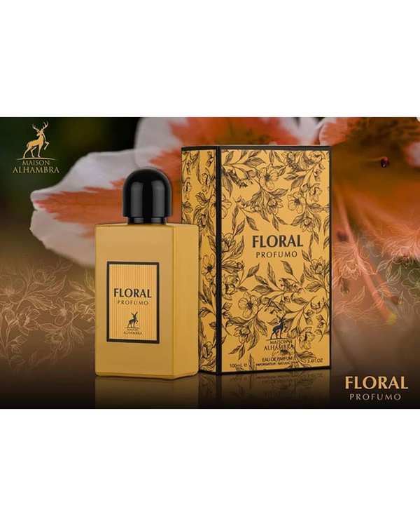 عطر زنانه الحمبرا Floral Profumo 100ml EDP Alhambra - تصویر 2