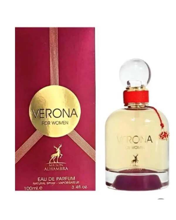 عطر زنانه الحمبرا Verona For Women 100ml EDP Alhambra - تصویر 2