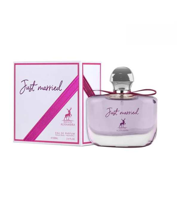 عطر زنانه الحمبرا Just Married 100ml EDP Alhambra - تصویر 3