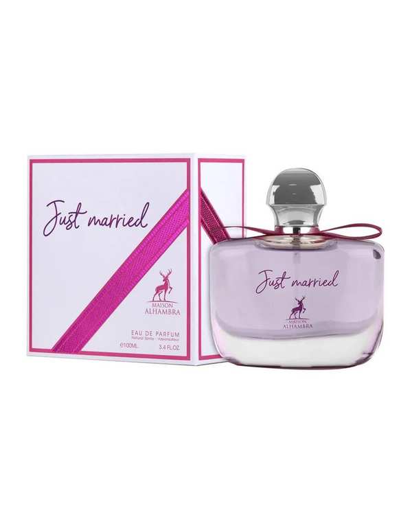 عطر زنانه الحمبرا Just Married 100ml EDP Alhambra - تصویر 2