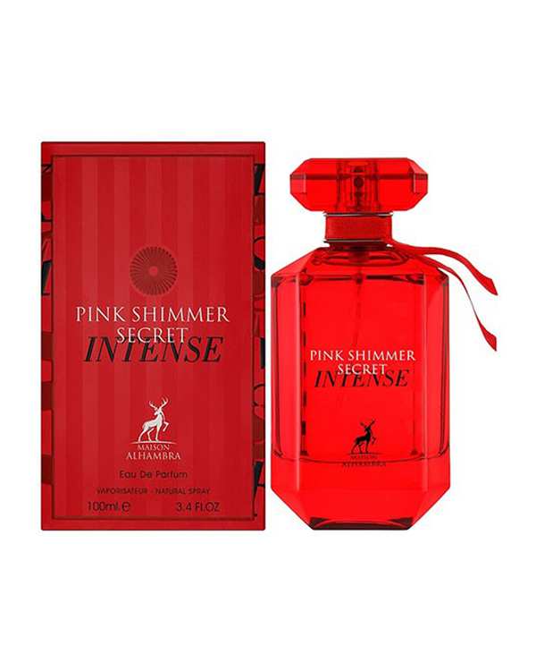 عطر زنانه الحمبرا Pink Shimmer Secret Intense 100ml EDP Alhambra - تصویر 2