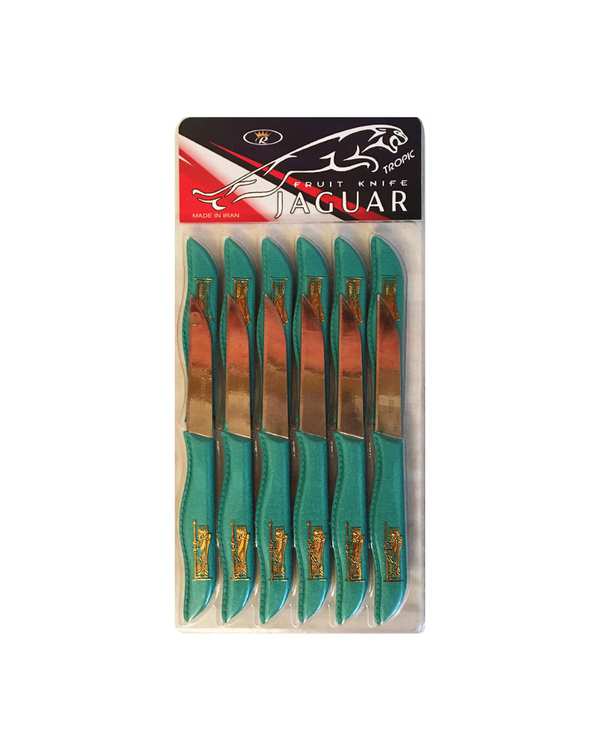 کارد میوه خوری سبز کد 183 بسته 12 عددی
