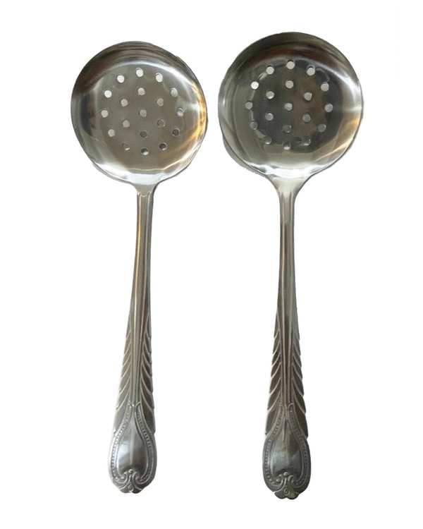 کفگیر استیل مدل دلی کد SM11 بسته دو عددی
