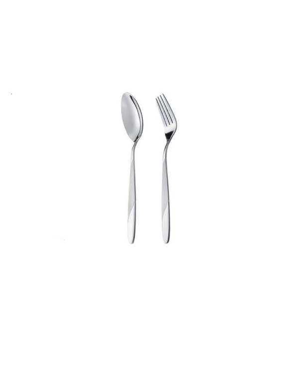 سرویس قاشق و چنگال 12 پارچه استیل مدل ونیز