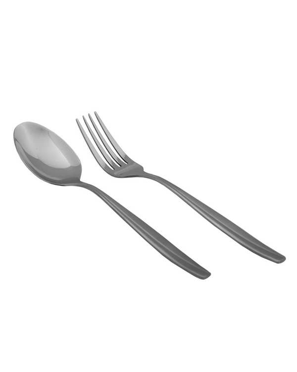 سرویس قاشق و چنگال 12 پارچه استیل ام جی مدل M2