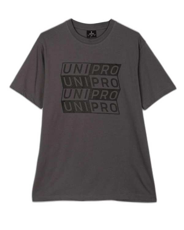 تی شرت مردانه یقه گرد زغالی یونی پرو Unipro مدل 913112101-98
