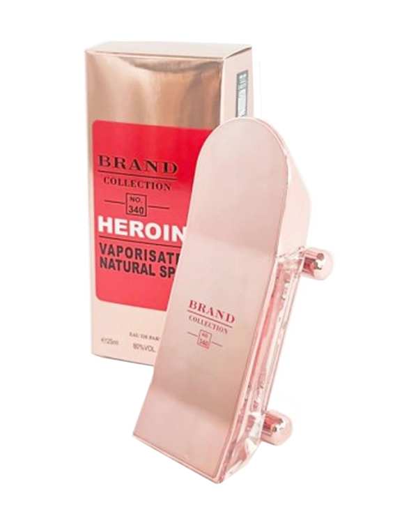 عطر جیبی زنانه کد 340 برند کالکشن Carolina Herrera 212 Heroes Forever Young EDP 25ml Brand Collection - تصویر 2