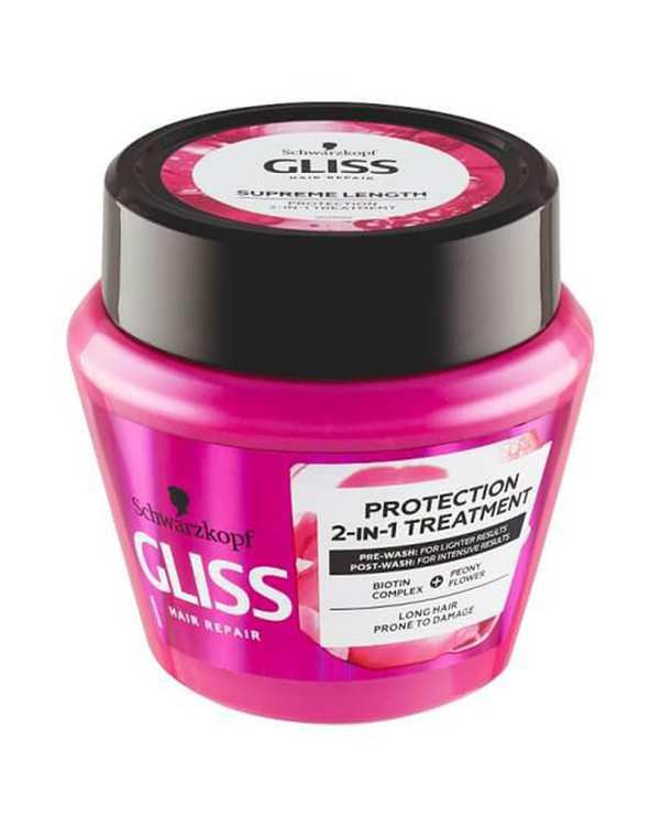 ماسک مو 2 در 1 گلیس Gliss مدل Supreme Length حجم 300ml_1