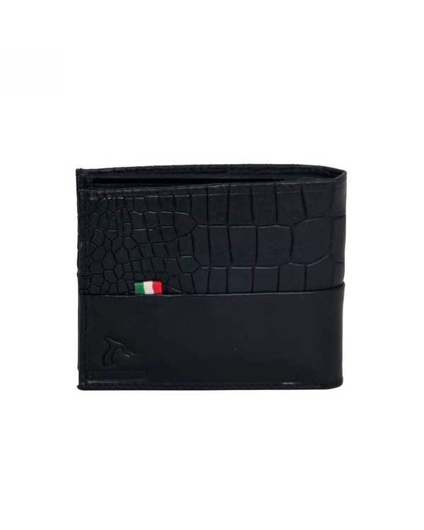 کیف پول چرم مدل DM89 مشکی چرم بارز Charm Barez