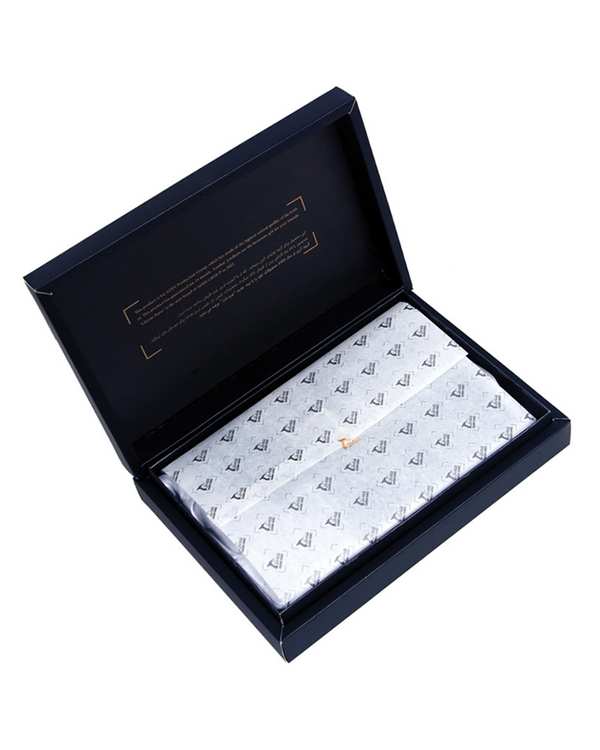 ست هدیه مردانه چرم مدل DS61.1newBOX قهوه ای چرم بارز Charm Barez - تصویر 5