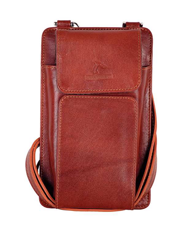 کیف دوشی چرم مدل DG73 عسلی چرم بارز Charm Barez ?>
