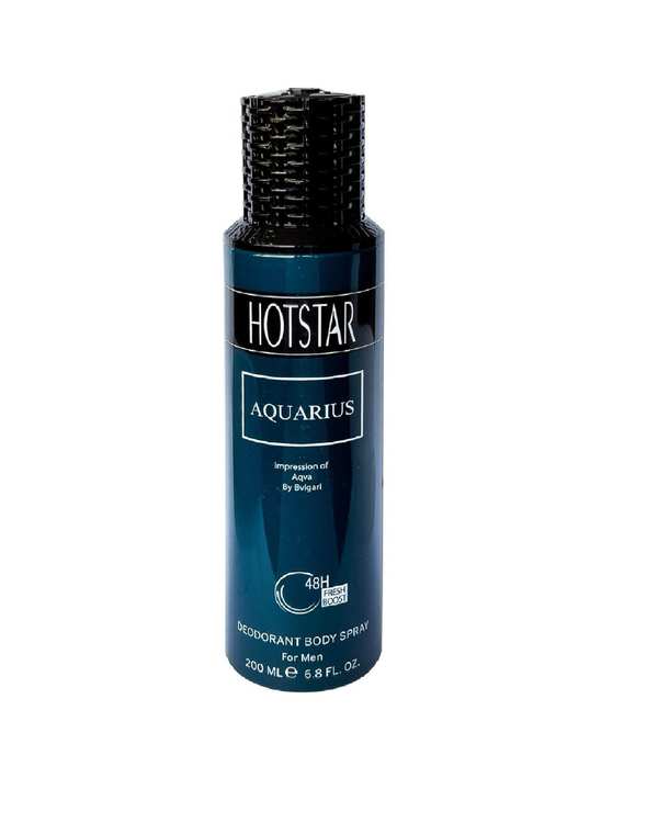 اسپری مردانه هات استار Hotstar مدل Spray Aquarius حجم 200ml