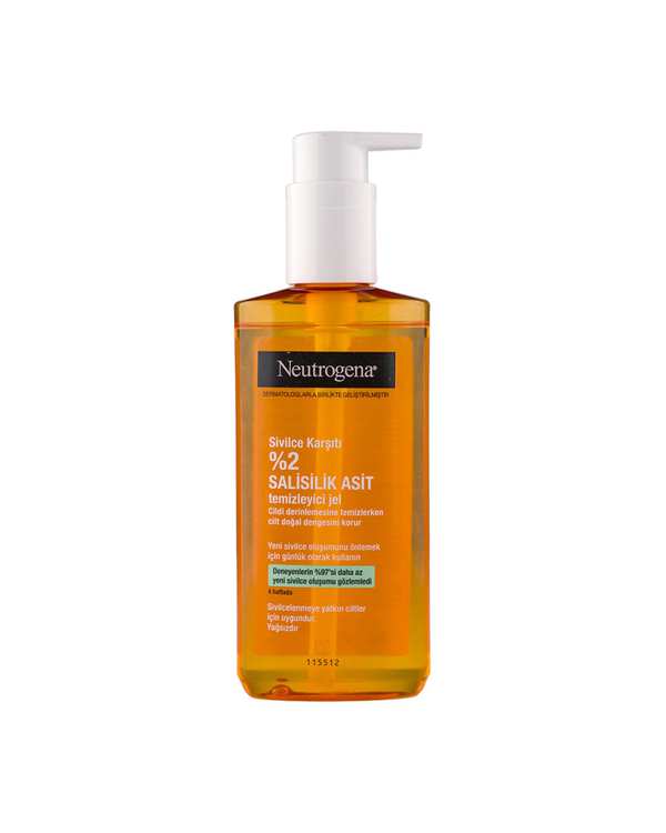 ژل شستشوی صورت ضد جوش و ضد آکنه نوتروژینا Neutrogena مدل Sivilce Karsiti حجم 200ml