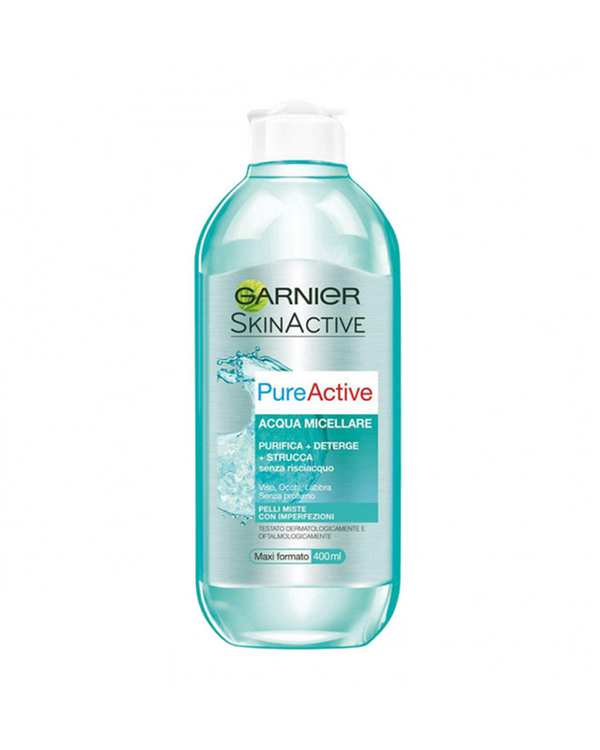 میسلار واتر صورت گارنیه Garnier سری Pure Active مدل Acqua حجم 400ml
