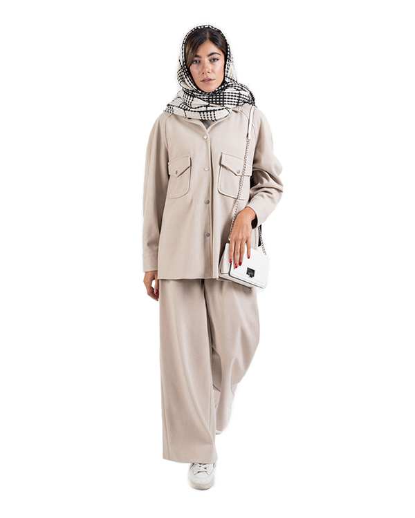 شکت زنانه کرم مالینو Malino کد 0723026101 - تصویر 4