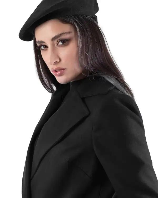 پالتو زنانه فوتر مشکی مالینو Malino - تصویر 6