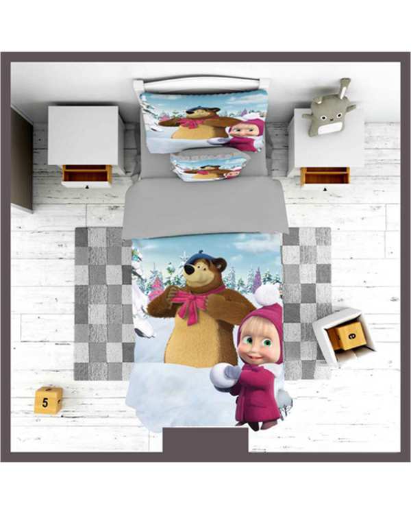 روتختی بچگانه یک نفره 5 تکه نوپه هوم Nopehome طرح میشا کد T4844