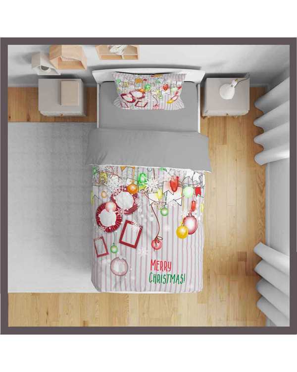 روتختی بچگانه یک نفره 5 تکه نوپه هوم Nopehome طرح کریسمس کد T4979