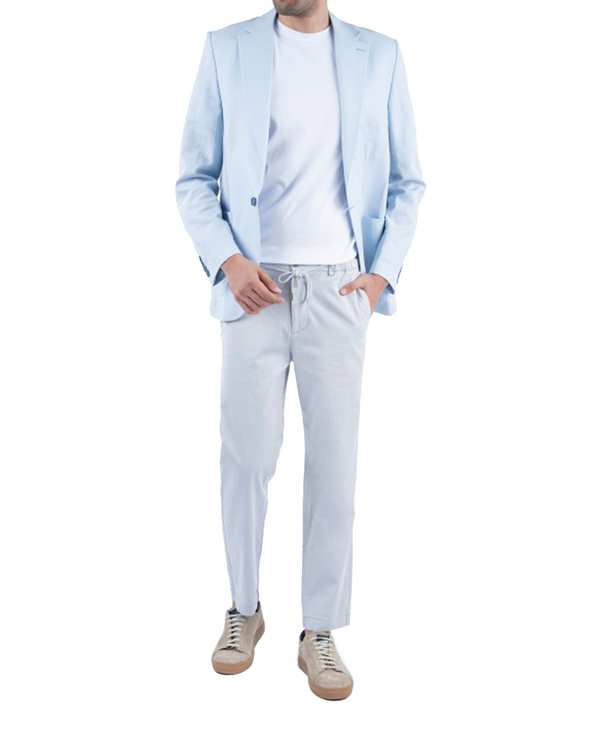 کت مردانه آبی روشن آر ان اس RNS کد 12121770 - تصویر 2
