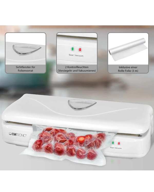 دستگاه وکیوم سفید کلترونیک Clatronic مدل FS 3261 - تصویر 5