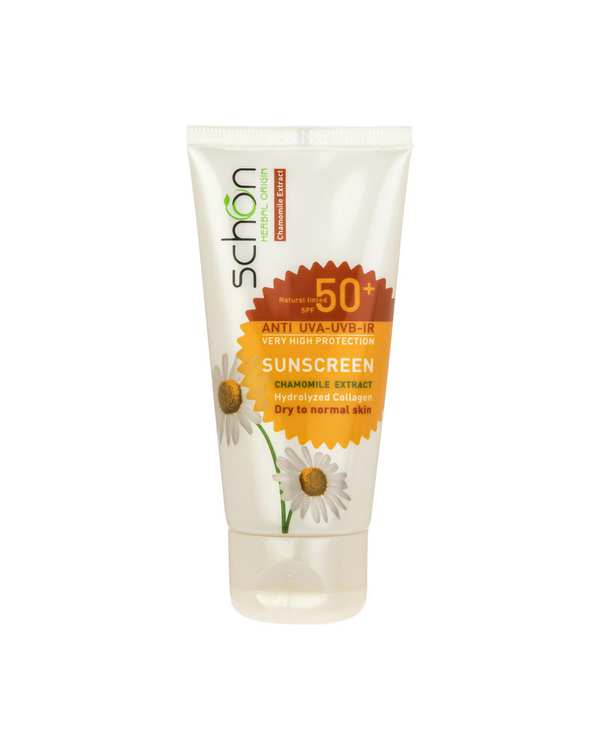 کرم ضد آفتاب رنگی +SPF50 شون Schon رنگ طبیعی