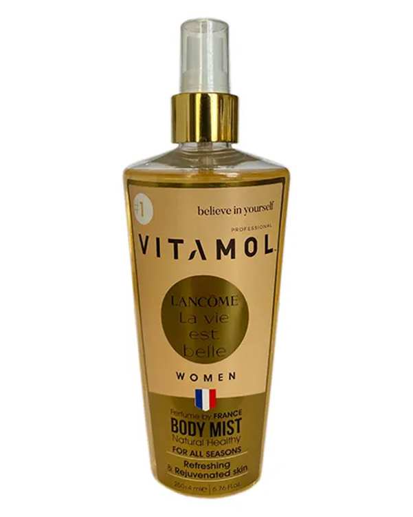 بادی اسپلش زنانه ویتامول Vitamol مدل لانکوم لاویست بل 250ml